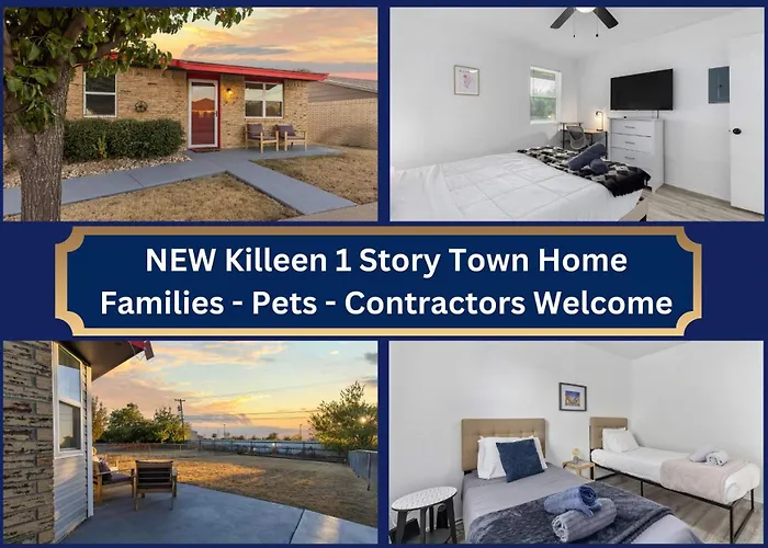 Townhome 4Bds, Fast Wifi, 2 Mi To Seton, 6 Mi To Fort Cavazos, Professionally Managed By Stay Albatross